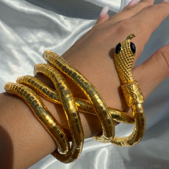 Serpenti Gold Snack Necklace-Bracelet-Multifunctional - Picture 7 of 7